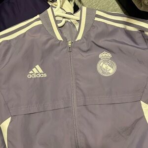 Real Madrid Adidas Windbreaker Sz L